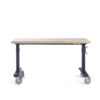 industrial sit stand height adjustable work bench