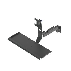 Industrial Flex 180 Monitor Mount w/ Integrated Keyboard Tray