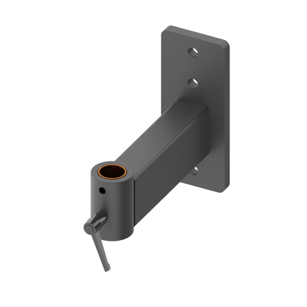 locking industrial wall bracket mount for articulating arm
