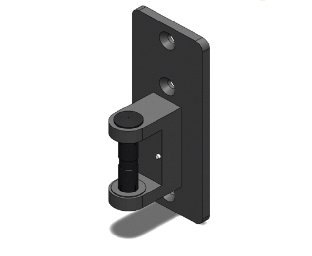 Narrow Wall Mount - End of Arm Mount